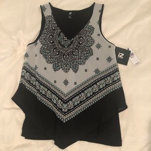 Scarf Print Women’s Tank top